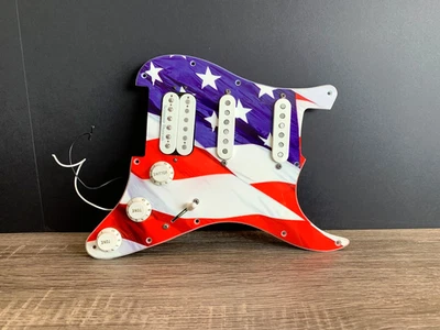 Golpeador Fender Loaded Deluxe Lone Star Flag usado con especiales de Texas/pearly Gates Foto 1 de 4