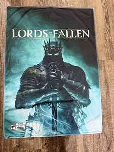 Lords Of The Fallen Promo GameStop Cloth Frabic Banner 34x24  RETAIL PROMO! - Picture 1 of 10