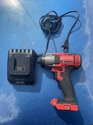 BAUER TOOLS 1781c-B 1 1/4" HEX COMPACT IMPACT DRIVER 20v Charger Tested Working - Image 1 of 4