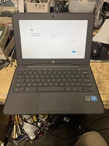 Lot 10 HP Chromebook 11A G6 EE Celeron 11.6" 4GB 16GB Excellent w/Batt + USB-C - Picture 1 of 7