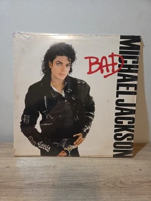 MICHAEL  JACKSON - BAD Original 1987 Vinyl LP  SEALED - Image 1 of 4