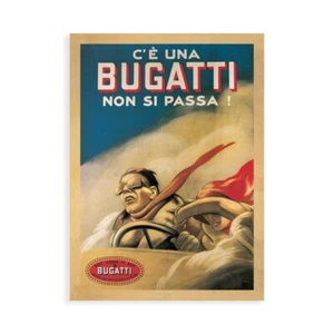 Stampa su Tela su Carta Poster o Quadro Dudovich Marcello Bugatti-1922 - Foto 1 di 2