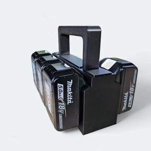 6x Battery Basket Carrier Caddy Holder for Makita With 3 Storage Compartments - Picture 1 of 2