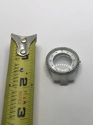 Michael Kors Watch Parts Case Only White Ceramic W/Crystal 30mm GY385 - Image 1 of 4