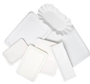 Pappteller / Einweggeschirr / Schaschlikschalen / Kuchenteller ab 125/250 Stück - Bild 1 von 8