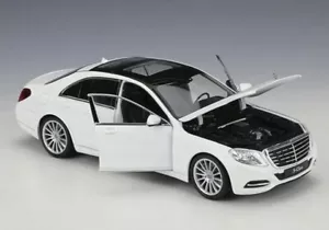 Welly MERCEDES BENZ S CLASS White 1:24*Brand New! UNOPENED-RARE! - Picture 1 of 8