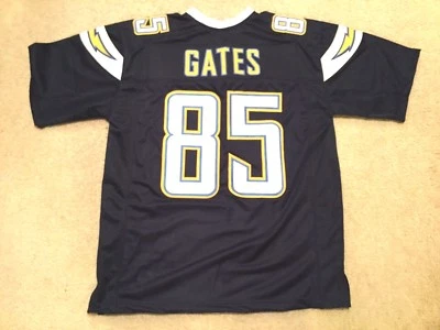 Jersey azul Antonio Gates cosido personalizado sin firmar - M, L, XL, 2XL Foto 1 de 2