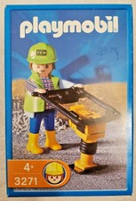New Playmobil 3271 - Construction Worker with Compactor