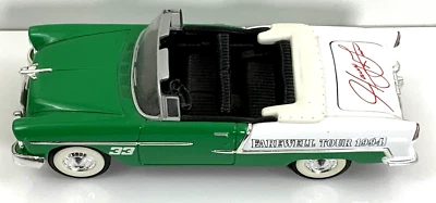 HARRY GANT FAREWELL TOUR 1955 CHEVROLET CONVERTIBLE 1:25 DIE CAST BANK HTF - Image 1 of 4