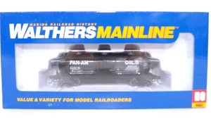 Walthers Mainline HO Pan Am Oil SHPX #89 36' 3-Dome Tank Tanker Car 910-1105 - Picture 1 of 8