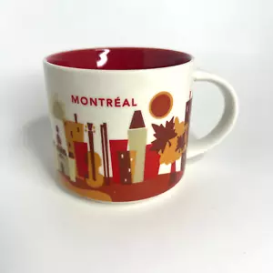 Starbucks Mug - You Are Here Series - City MONTREAL 2017 Coffee 14 oz Cup - Foto 1 di 9