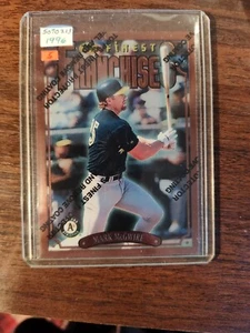 Topps Finest Refractor Mark McGwire 1996 #236 - Imagen 1 de 2