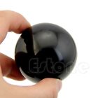 50mm Asian Natural Black Obsidian Sphere Large Stone Needle Healing Stone