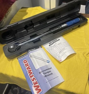 Micrometer Torque Wrench 55JA95 20-100FT/LB 3/8" Drive Westward NEW - Picture 1 of 11