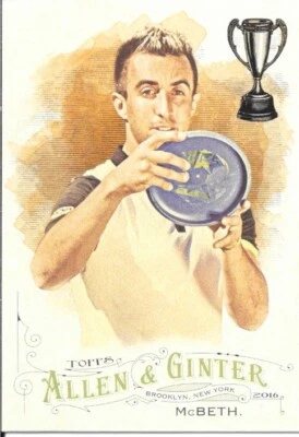 2016 ALLEN AND GINTER PAUL McBETH DISC GOLF CHAMP - Image 1 of 2