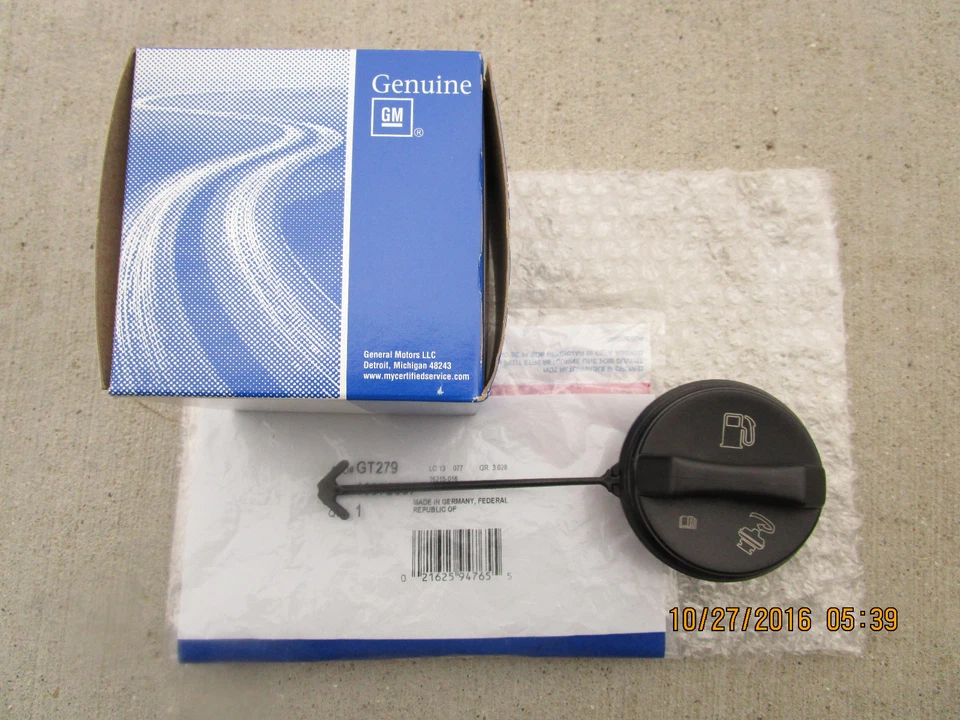 98-05 CHEVY VENTURE BASE LS LT TAPA DE LLENADO DEL TANQUE DE GASOLINA CON CORREA NUEVO Foto 1 de 4
