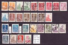 Russia 1925,  28 stamps, Mi#271-289,  used, 2 scans