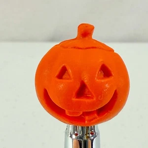 Borrador de lápiz vintage Diener Halloween Pumpkin Jackolantern 1987 raro difícil de encontrar - Imagen 1 de 9