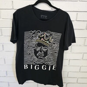 Notorious BIG Shirt Erwachsene XL Biggie Smalls Shirt schwarz Logo abstrakt  - Bild 1 von 6