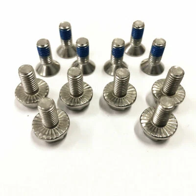 Kit de parafusos de freio a disco dianteiro traseiro 12 peças para YAMAHA YZ YZF WR 125 250 450 400 426 - Imagem 1 de 4