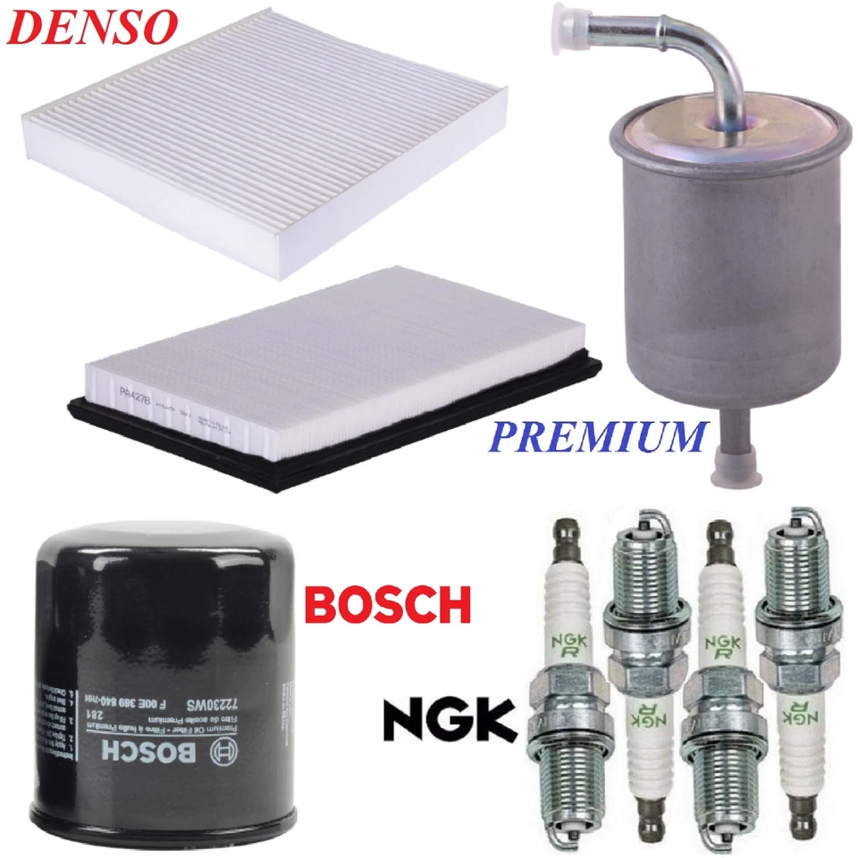 Kit de afinación filtros bujías para Nissan Sentra L4 2,0 L 2000-2001 Foto 1 de 1