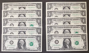 10-1999 Consecutively Numbered CU Star Notes - Picture 1 of 4
