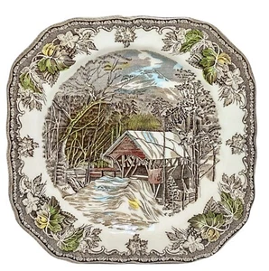 Plate 7.5" England Johnson Bros Friendly Village Granny Chic Wall Hanging  - Picture 1 of 8