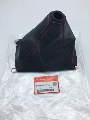 Honda Genuine Red Stitch Shift Boot Shift boot 94-01 Acura Integra DC2 Type R - Image 1 of 4