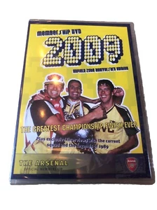 Membership Dvd 2009 Greatest Championship Finish Ever The Arsenal new sealed dvd - Imagen 1 de 2