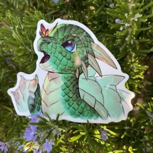 Pegatina Tortuga Dragón - RPG - Dungeons & Dragons - Vinilo - Imagen 1 de 2