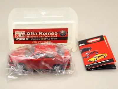 Alfa Romeo 155 Red Miniature Car Collection Kyosho Japan N714 - Image 1 of 4