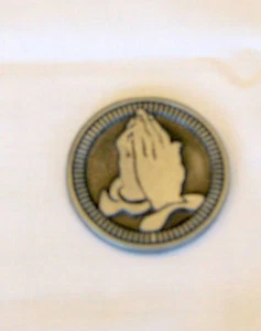 Monedas de mano de oración serenidad compra 3 y ahorra más envío gratuito - Imagen 1 de 3