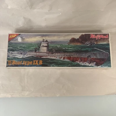Nichimo U-Boat Tipo IXB Submarino Alemán U-107 Modelo #U-2009 Escala 1:200 Sellado Foto 1 de 4