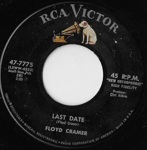 Last Date / Sweetie Baby / Floyd Cramer VG - Picture 1 of 2