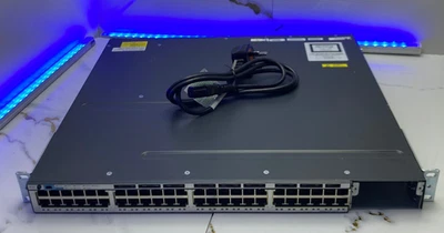 Cisco Catalyst 3750-X Series 48 Port Switch - TNY-WS3750X-3560X (A) #b 2B - Image 1 of 3