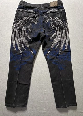 Vintage Red Ape Jeans WINGS Men’s 38 XL Baggy Y2K  Streetwear - Image 1 of 4