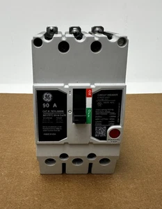 GE TEYL3090B 90A - 480V - 3 Pole - Molded Case Circuit Breaker - New, Old Stock - Picture 1 of 7
