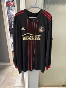 Atlanta United FC Home Jersey #7 Martinez 2XL Adidas Long Sleeve MLS - Picture 1 of 3