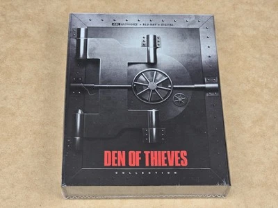 Den of Thieves 1 & 2 Collection - Lionsgate 4K UHD Blu Ray Steelbooks - Sealed - Image 1 of 4