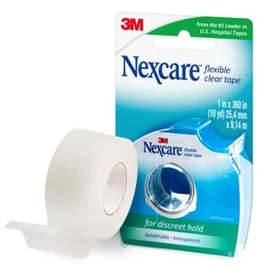 Flexible Clear Tape Waterproof Transparent Medical Tape Secures Dressings and... - Picture 1 of 9