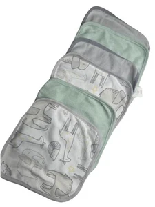 Cloud Island 6er-Pack leichte 9" x 9" Kleinkind Waschlappen keine Verpackung Neu - Bild 1 von 6