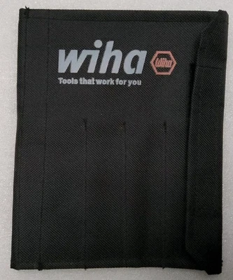 Wiha 91118 Canvas Precision Screwdriver Pouch 8 Pockets  - Image 1 of 2