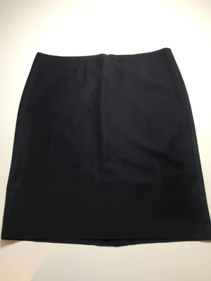 Talbots Womens 18 Straight Pencil Skirt in Dark Blue Wool Blend Career Corpcore - Image 1 of 4