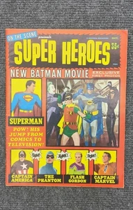 On The Scene With Super Heroes Nice Copy Batman Superman Flash Gordon Shazam - Bild 1 von 20