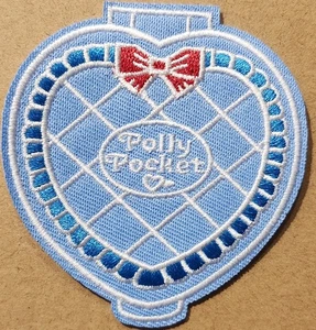 Polly Pocket by Mattel embroidered Iron on patch Tiny is Mighty! - Picture 1 of 1