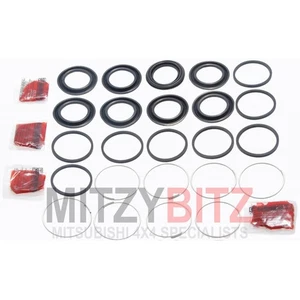 Front Brake Caliper Seal Repair Kit 4 Pot for PAJERO SHOGUN V98W MK4 3.2 DiD - Picture 1 of 6