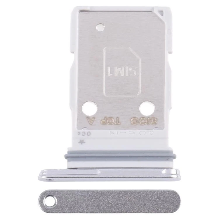 Per vassoio schede SIM Samsung Galaxy S25 Edge + vassoio schede SIM (argento) - Immagine 1 di 1