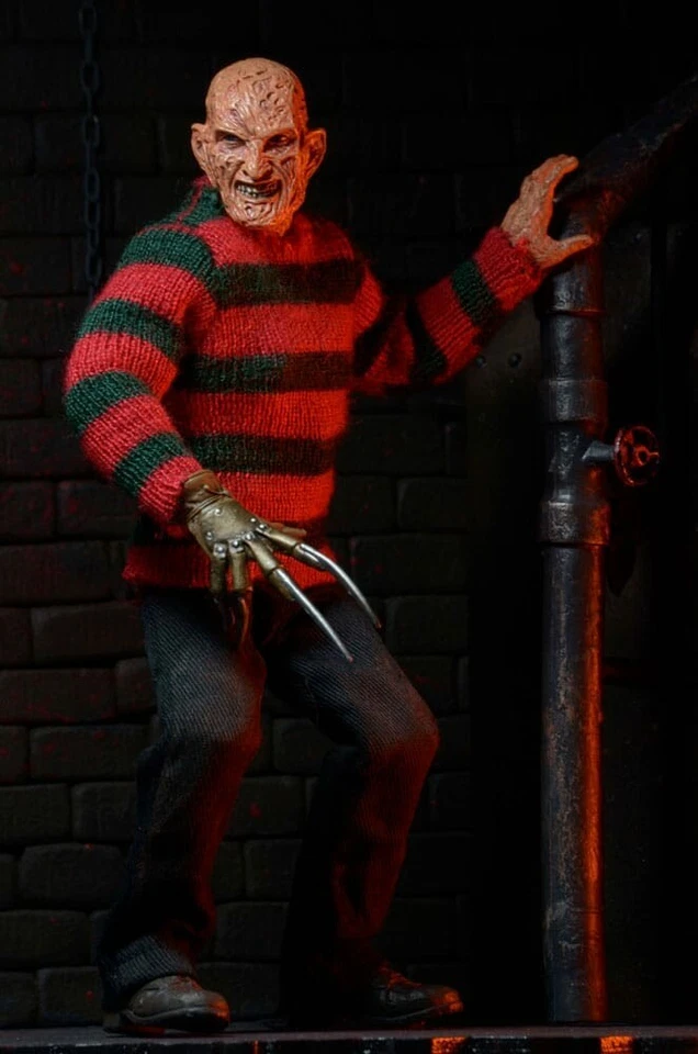 Neca Nightmare On Elm Street Freddy Krueger Part 3 Doll Vintage Action Figure