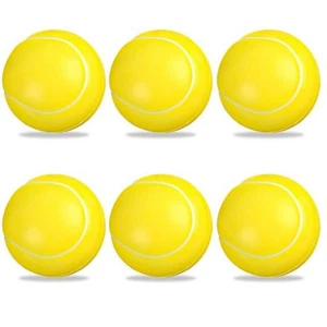 6Pcs Foam Balls for Kids 60mm Soft Sponge Tennis Balls Indoor Outdoor Sports - Bild 1 von 7