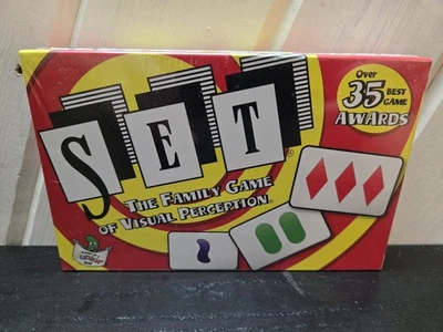 SET  The Family Card Game of Visual Perception Sealed - Image 1 of 2